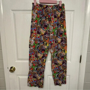 Star Wars pajama pants multicolor different comic book patterns size medium